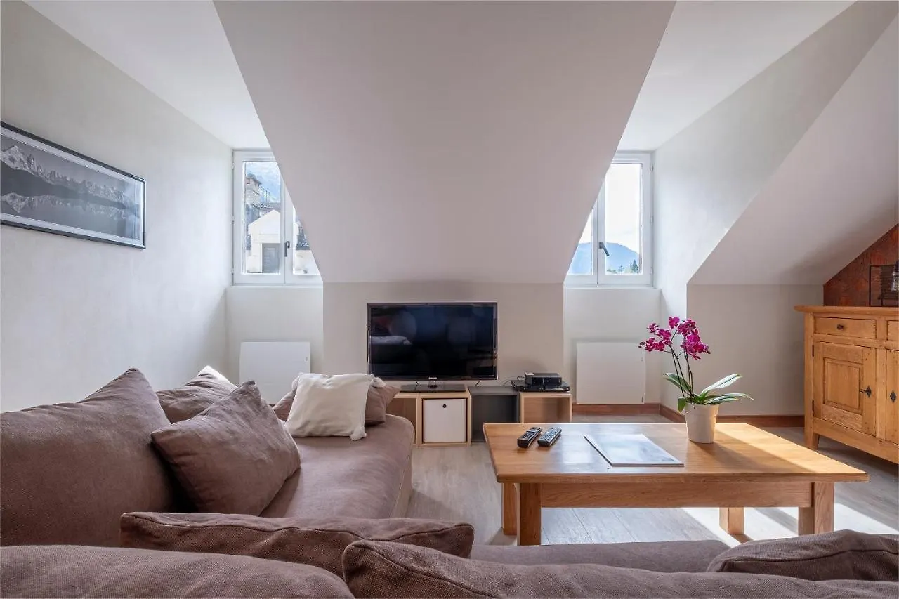 L'Appart 52, Magnifique Duplex En Plein Coeur De Chamonix-Mont-Blanc Francie